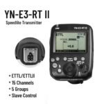 YONGNUO YN-E3-RT II E3-RT II E3RT II Flash Trigger, TTL Flash Speedlite Wireless Transmitter, for Canon ST-E3-RT, 600EX-RT(II), YONGNUO YN968EX-RT, YN600EX-RT(II), YN686EX-RT, YNE3-RX - Image 2