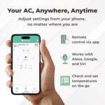 Sensibo Sky, Smart Wireless Air Conditioner Controller. Quick & Easy DIY Installation. Maintains Comfort with Energy Efficient. Automatic Wifi Thermostat Control App. Google, Alexa and Siri Compatible - Image 3