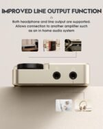 MECHEN M30 HiFi MP3 Player, Lossless DSD High Resolution Digital Audio Music Player, High-Res Portable Audio Player with 64GB Memory Card (Gold) - Image 5