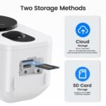 Heyall 2.4G/5G WiFi 6 Wireless Outdoor/Indoor Security Camera, Solar Powered 2.5K 4MP, Cloud/SD Storage, Color Night Vision, AI Human Detection, Spotlight & Siren, 2-Way Talk, Dual Band, IP65 - Image 9