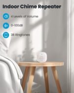 ieGeek Doorbell Camera Wireless No Subscription - Wireless Video Doorbell with Chime, Doorbell with Camera 1080P, Voice Changer, 2-Way Audio, PIR Motion Detection, Only 2.4Ghz WiFi, Works with Alexa - Image 9