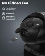 ieGeek 4G LTE Cellular Security Camera Wireless Outdoor, Solar Battery Powered Cameras for Home Surveillance, 2K Color Night Vision, 360°PTZ, 2-Way Audio, No WiFi, PIR Motion Sensor(SIM Card Included) - Image 6