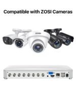 ZOSI H.265+ 3K Lite 8 Channel Security DVR Recorder with 1TB HDD,8CH Hybrid 4-in-1 CCTV DVR for 960H 720P 1080P Home Surveillance Camera System,Person Vehicle Detection,Remote Access,24/7 Recording - Image 6