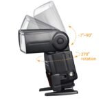 YONGNUO YN565EX III C Flash Speedlite, Hot Shoe Flash TTL HSS Slave, Compatible with 1500D 1300D 800D 750D 60D 50D - Image 7