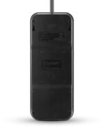 KMC 12-Outlet Surge Protector Power Strip with 8 USB Charging Ports (5V/10A), 2500J,6-Foot Cord - Image 2