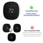 Tim Kit for ecobee Smart Thermostat Essential 2025, Wall Plate Cover Accessory for ecobee Thermostat, Easy to Install Cover Imperfections for Your Wall - Image 2