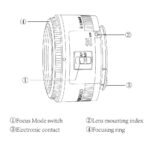 YONGNUO YN35mm F2 Lens 1:2 AF/MF Wide-Angle Fixed/Prime Auto Focus Lens for Canon EF Mount EOS Camera - Image 5