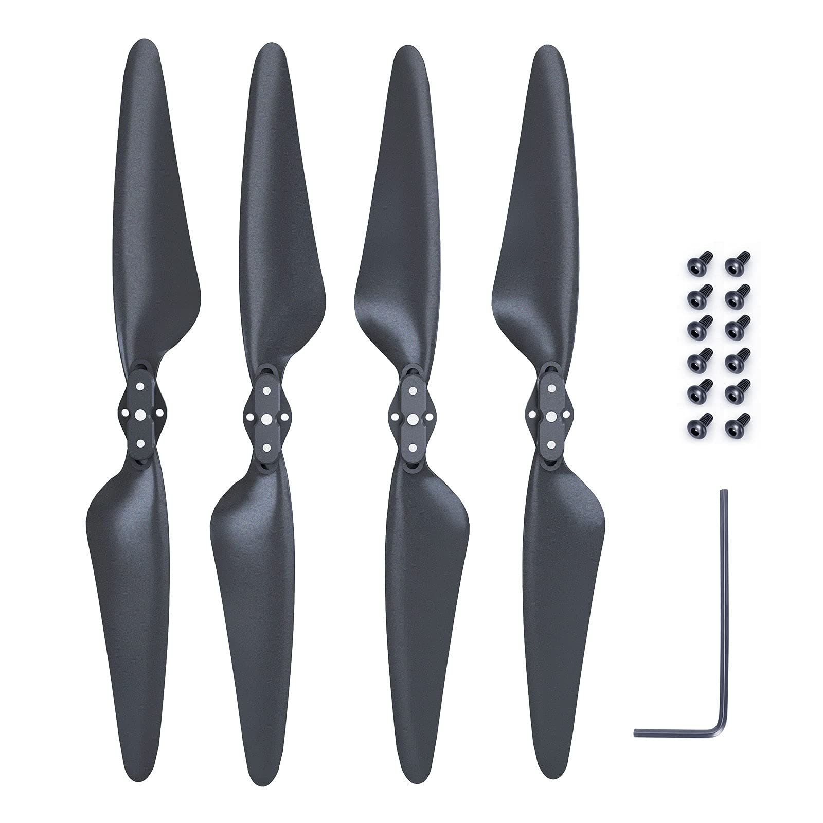 61tKiDo1ZL.jpg Ruko F11/F11PRO/F11GIM/F11GIM2 Drone Replacement Foldable Propeller Blades (4PCS) - Essential Drone Accessories and Spare Parts - Image 1