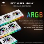 ICOLER SL360 ARGB PC Case Fan - Integrated -Type Infinity Mirror Design with 3 x 120mm ARGB&PWM Fans, No Software Required RPM Display, Suitable for Computer Case（White） - Image 2