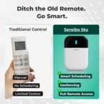 Sensibo Sky, Smart Wireless Air Conditioner Controller. Quick & Easy DIY Installation. Maintains Comfort with Energy Efficient. Automatic Wifi Thermostat Control App. Google, Alexa and Siri Compatible - Image 5
