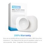 Petrichor Nest Thermostat Trim Kit - Compatible with Google Nest Thermostat 2020, Easy to Install - Snow - Image 7