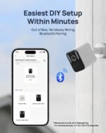 Anona Lucio 2.5K Security Camera Outdoor Battery Wireless with Solar Powered, Color Night Vision & 138° FOV, Multi-Object Detection, No Hub Needed, Two-Way Audio, IP67, 3 Pack - Image 7