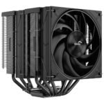 SAMA A60B Dual Tower CPU Air Cooler, 6 Heat Pipes, 2×120mm Guide Ring Fans, 265W TDP Cooling, Quiet 29dBA Operation, Premium Metal Finish, Intel LGA 115X/1200/1700/1851 & AMD AM4/AM5 Compatible