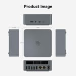 Beelink EQR6 Ai Mini PC, AMD Ryzen 7 6800H(8C/16T, Up to 4.7GHz), Copilot Mini Computer 32G LPDDR5 RAM 1TB NVMe SSD, Built-in Power Supply 4K@60Hz Dual Display HDMI2.1/WiFi6/BT5.2/1000Mbps - Image 7