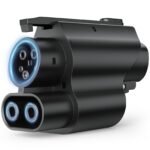 Unitek Tesla Supercharger to CCS Charger Adapter, Max 300W Fast Charge NACS DC to CCS1 Electric Vehicle Charging Adapter Compatible with Tesla Supercharger, Fit for Ford,Rivian,GM EVs