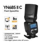 Yongnuo YN685II YN685 II Flash Speedlite, GN60 ETTL HSS + 2.4G Wireless Trigger System, Master Slave for Canon 5DIII 6DII 800D 77D 7D2 T4i T3i 1300D 70D - Image 3