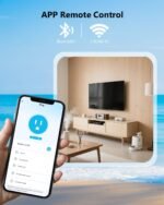 DAYBETTER Smart Plug 15A/1800W, Smart Plugs That Compatible with Alexa and Google Home, 2.4GHz WiFi Bluetooth Alexa Smart Plugs, Smart Outlet with APP Control, Timer & Schedule, 4Pack - Image 6