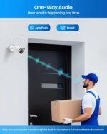 ZOSI 4K PoE Security Camera System,4 x 8MP Weatherproof Surveillance Cameras with One-Way Audio,People Counting,Night Vision,Person Vehicle Detection,8CH 4K NVR with 2TB HDD for Home 24/7 Recording - Image 5