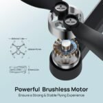 Ameta Drones with Camera for Adults 4k UHD, S20 Lite Brushless Motor FPV Foldable RC Drones for Adults Kids Beginners with 54 Mins Long Flight, Altitude Hold, Headless Mode, Circle Fly, 360° Flips - Image 3