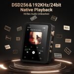 128GB HiFi MP3 Player with Bluetooth5.3 - MECHEN M33 High Res DSD Lossless Portable Music Player 2.8 inch Digital Audio Player Support up to 1TB - Image 3