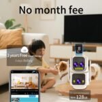 Triple-Lens Solar Security Cameras Wireless Outdoor,360°PTZ Cameras for Home Security with 10x Hybrid Zoom,5G/2.4G WiFi,No Month Fee,PIR Alarm,Full Color Night Vision, Two-Way Audio,IP65 - Image 8