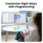 Ameta Drones for Kids Adults, RC Drone with 1080P HD FPV Camera, Cool Toys Gift for Boys Girls Teenage, STEM Toys with LED Light, Propeller Full Protect, 2 Batteries Long Flight Time and Remote Control, Easy to Fly - Image 4