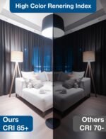 DAYBETTER LED Light Bulbs, A19 5000K Daylight Light Bulbs 100 Watt Equivalent, 1500LM Bright White Light Bulbs, E26 Standard Base, Non-Dimmable, 15 Watt Lightbulbs for Home Office, 12 Pack - Image 5