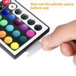 DAYBETTER 2 Ports 24 Key Tuya Smart Wi-Fi Led Strip Lights Remote Control, 4 Pin Output Dimmable Remote Controller Voltage DC 12V(Without Power Adapter) - Image 6