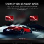 ARZOPA 27" 180HZ Gaming Monitor -2K QHD 2560x1440 Fast IPS Computer PC Display 115% sRGB Adaptive-Sync 1ms Response, 1x Display Port 1.4, 1x HDMI 2.0, 1x USB C -M1RC - Image 2
