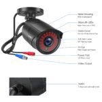 ZOSI 1080p HD-TVI Home Security Camera with Audio,Built-in Mic,Night Vision,1920TVL 2MP Outdoor CCTV Cam Only Compatible with ZOSI 3K Lite Analog DVR - Image 8