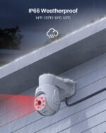 ZOSI 2 Pack 360°View Pan Tilt 1080P Wired Analog HD TVI Security Camera Outdoor Indoor,65ft Night Vision,One-Way Audio,Only Compatible with Same Brand 1080P,5MP and 4K CCTV DVR Systems - Image 6