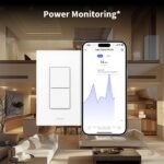 Aqara Smart Light Switch H2 (2-in-1 Neutral, 2 Buttons, 1 Channel), Thread/Zigbee Protocol, Wall Switch for Smart Home, Supports Apple Home, Google, Alexa, Matter Over Thread - Image 7