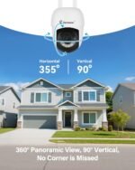 Jennov 5MP Wireless Security Camera System with Monitor – 8CH NVR Kit with 4 Outlet-Powered Cameras, 1TB HDD, Night Vision, Motion Detection, IP66, No Subscription, Home Surveillance Indoor/Outdoor - Image 3