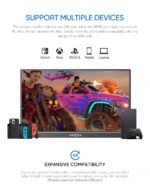 ARZOPA 16.1'' 144Hz Portable Gaming Monitor, 106% sRGB 1080P FHD Kickstand Portable Monitor with HDR, Ultra Slim, Eye Care, External Second Screen for Laptop, PC, PS5, Mac, Xbox-Z1FC - Image 7