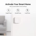 Aqara Zigbee Wireless Mini Switch,Compatible with Apple HomeKit,Google Home,Alexa,Requires Aqara Hub,Versatile 3-Way Control Button for Smart Home Devices,Works with IFTTT - Image 3