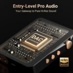 128GB HiFi MP3 Player with Bluetooth5.3 - MECHEN M33 High Res DSD Lossless Portable Music Player 2.8 inch Digital Audio Player Support up to 1TB - Image 2