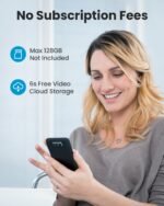 ieGeek Doorbell Camera Wireless 5MP No Subscription 1080P with Adjustable Doorbell Angle Mount, Video Doorbell with Chime, PIR Motion Detection, Voice Changer, 2.4Ghz WiFi, Compatible with Alexa - Image 4