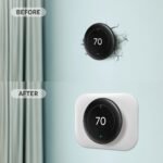Petrichor Nest Thermostat Wall Plate - Compatible With Google Nest Learning Thermostat (4th Gen) - Trim Kit, Cover Accessory for Easy Installation - Image 4