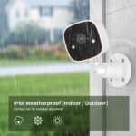 Jennov Outdoor/Indoor Security Cameras 5Ghz/2.4Ghz, 2K HD WiFi/Color Night Vision/Motion Detection /2-Way Audio/IP66 Waterproof Pet Dog Cat Baby Monitor Camera for Home Security - Image 4