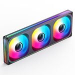 JONSBO ZB-360BR (Reverse) PC Case Fan,Reverse Blade Silent Computer Fan with 4-Sides Infinity Mirror,All-in-One, Single Frame Unit ARGB Fans,PWM,28MM Thick,Multiple Led Beads,Installation Ref to Tips - Image 7