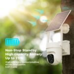 Vicohome 2CQ4 and 2QB AI Solar Security Camera Wireless Outdoor, Battery Powered Cam,Two Way Audio,Motion Detection,Color Night Vision,Easy to Setup,Audible Flashlight Siren - Image 6