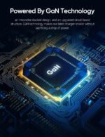 65W USB C Charger Block, ARZOPA GaN Fast Charger USB C Wall Charger PPS 3-Port Foldable Plug for MacBook Pro/Air, iPad Pro, iPhone 15/Pro, Galaxy S24 Ultra, Dell XPS 13, Pixel, Monitor - Image 2