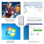 VikTck USB-C Superdrive External DVD/CD Drive for Laptop,USB3.0/Type-C CD/DVD Burner External DVD Drive Portable DVD Player for Laptop Desktop PC Apple Mac Windows 11/10/8/7/XP Linux OS - Image 6