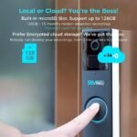 D2A Video Doorbell with Chime and CQ4B Best 2K Solar Security Camera,4-Times Charge for 1 Year, Audible Alarm Easy to Setup,2.4GHz Wi-Fi,Human Detection,Two Way Audio - Image 3