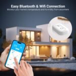 DAYBETTER WiFi Thermometer Hygrometer Smart Humidity Temperature Smart Temperature Humidity Monitor with Remote App - Image 4