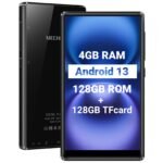 MECHEN 256GB WiFi MP3 Player with Bluetooth, Android 13 and Wi-Fi Streaming, 5" 1080P IPS Display, preinstalled Audible, Amazon Music, Spotify, Play Store