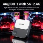 Unitek Wireless Hdmi Display Dongle Adapter - Screen Mirroring Receiver 2.4G/5G 4K TV Casting Device Screen Mirroring Adapter/Extender for Streaming Video to Monitor from Mac iOS Android Windows - Image 2