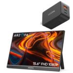 ARZOPA 15.6 Portable Moonitor with Stand