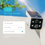 Vicohome 4CG6L Solar Security Camera Wireless Outdoor System and DB3 Video Doorbell with Chime,No NVR Needed,Battery Powered,Easy to Setup,Motion Detection,Two Way Audio,Color Night Vision - Image 9