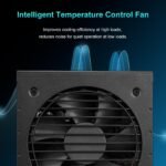 SAMA Black 650W Power Supply - Fully Modular 80 Plus Gold Certified ATX 3.1 & PCIE 5.1 Compliant Power Supply, Supports RTX 30/40 Series GPUs - Image 4